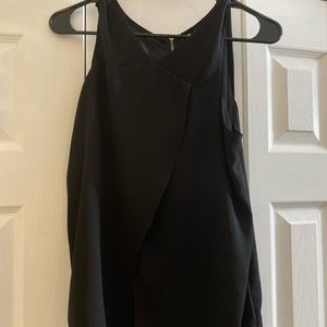 Cato large black tank top